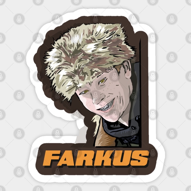 Scott Farkus Sticker by FanboyMuseum